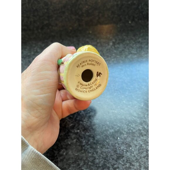 Vintage 1951 Beswick Beatrix Potter Mrs. Rabbit Figurine Made In England - Picture 4 of 9